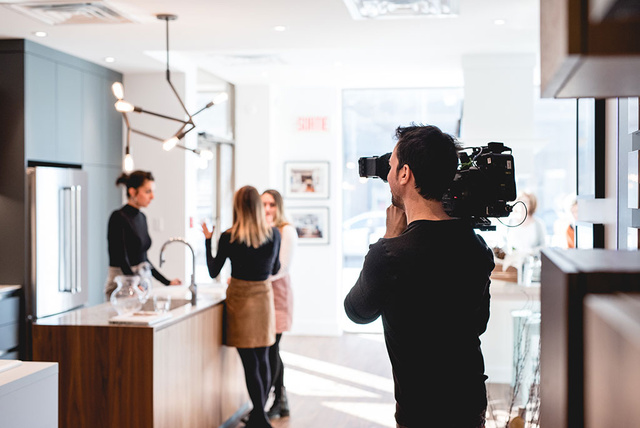 Tournage Véro.TV / Radio Canada